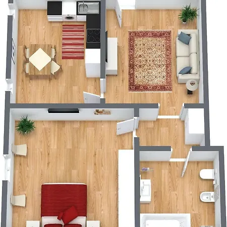 Dolcevita N 315 アパート *